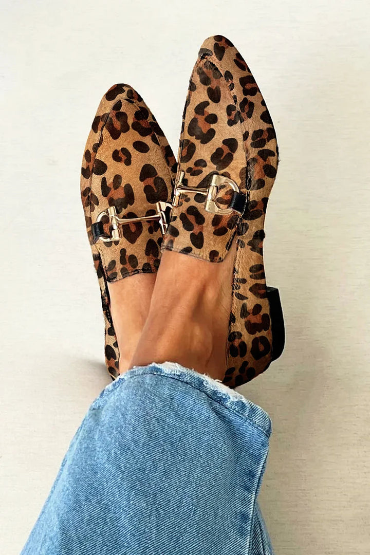 Eliana | Moccasin with Metallic Accent