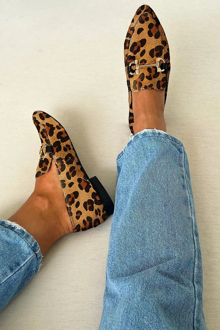 Eliana | Moccasin with Metallic Accent