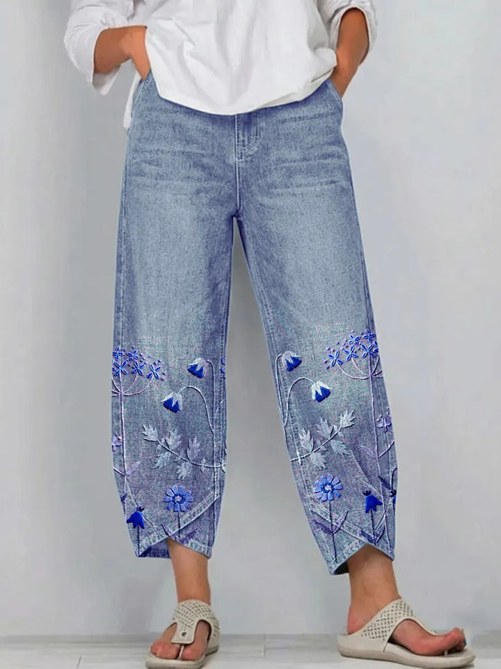 Aven™ | Casual Embroidered Pants