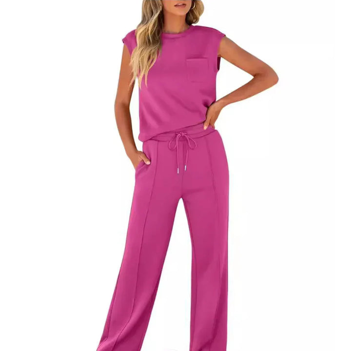 ELLE | SUMMER CASUAL SILK SET