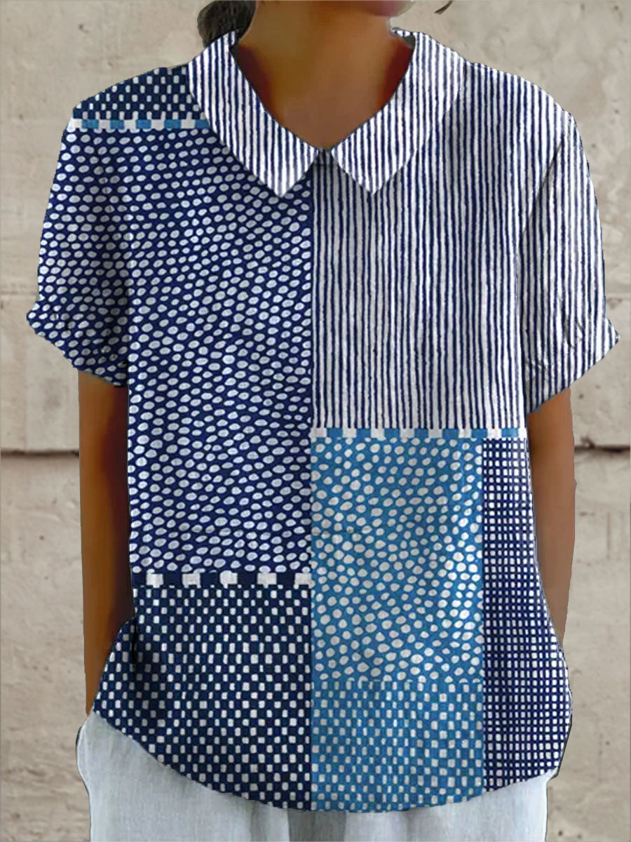 Ella | Patchwork Print Chemise