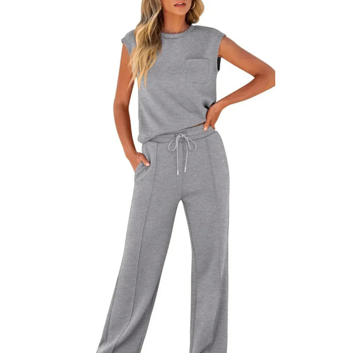 ELLE | SUMMER CASUAL SILK SET