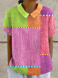 Zoe | Colorful Patchwork Chemise