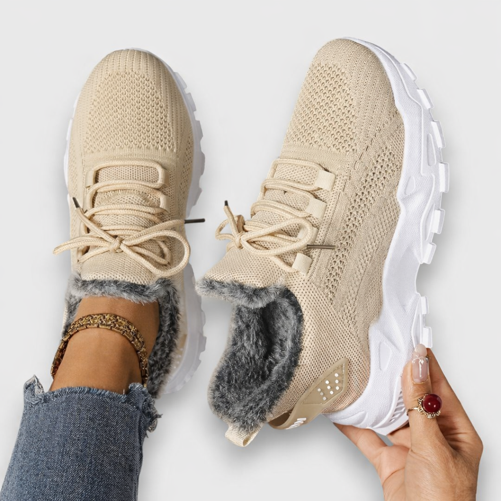Chloe™ | Winter Lace-Up Sneakers