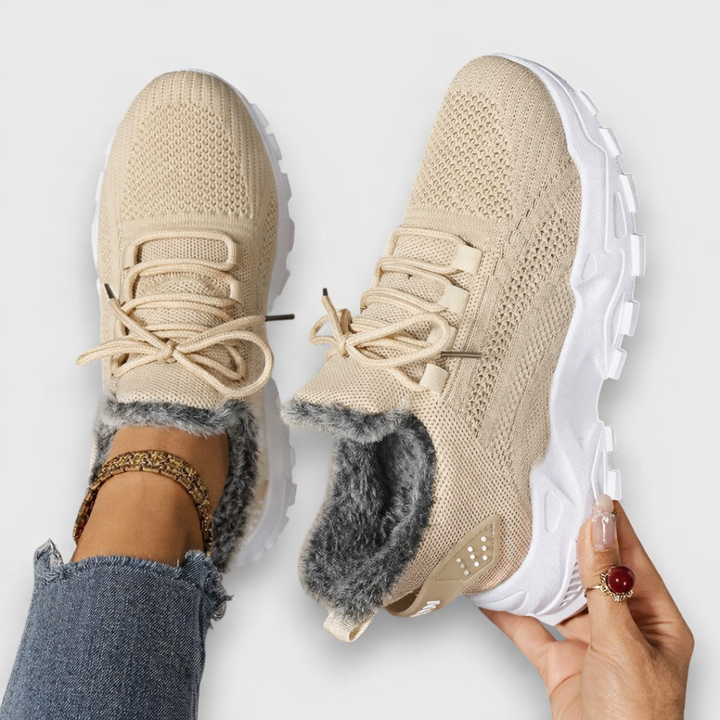 Chloe™ | Winter Lace-Up Sneakers