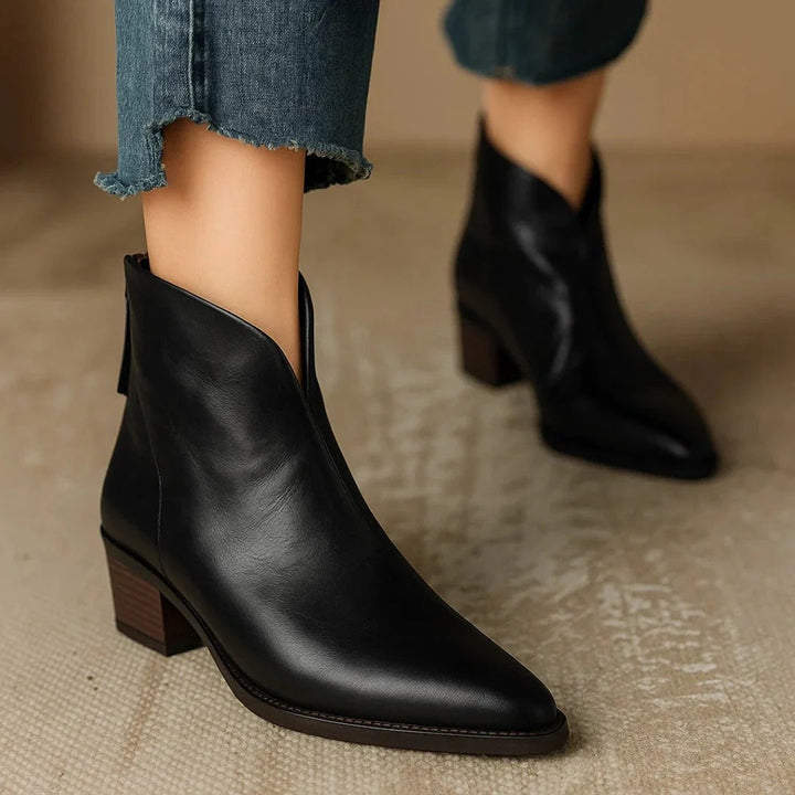 Viela® - Orthopedic Leather Ankle Boots | Premium Edition