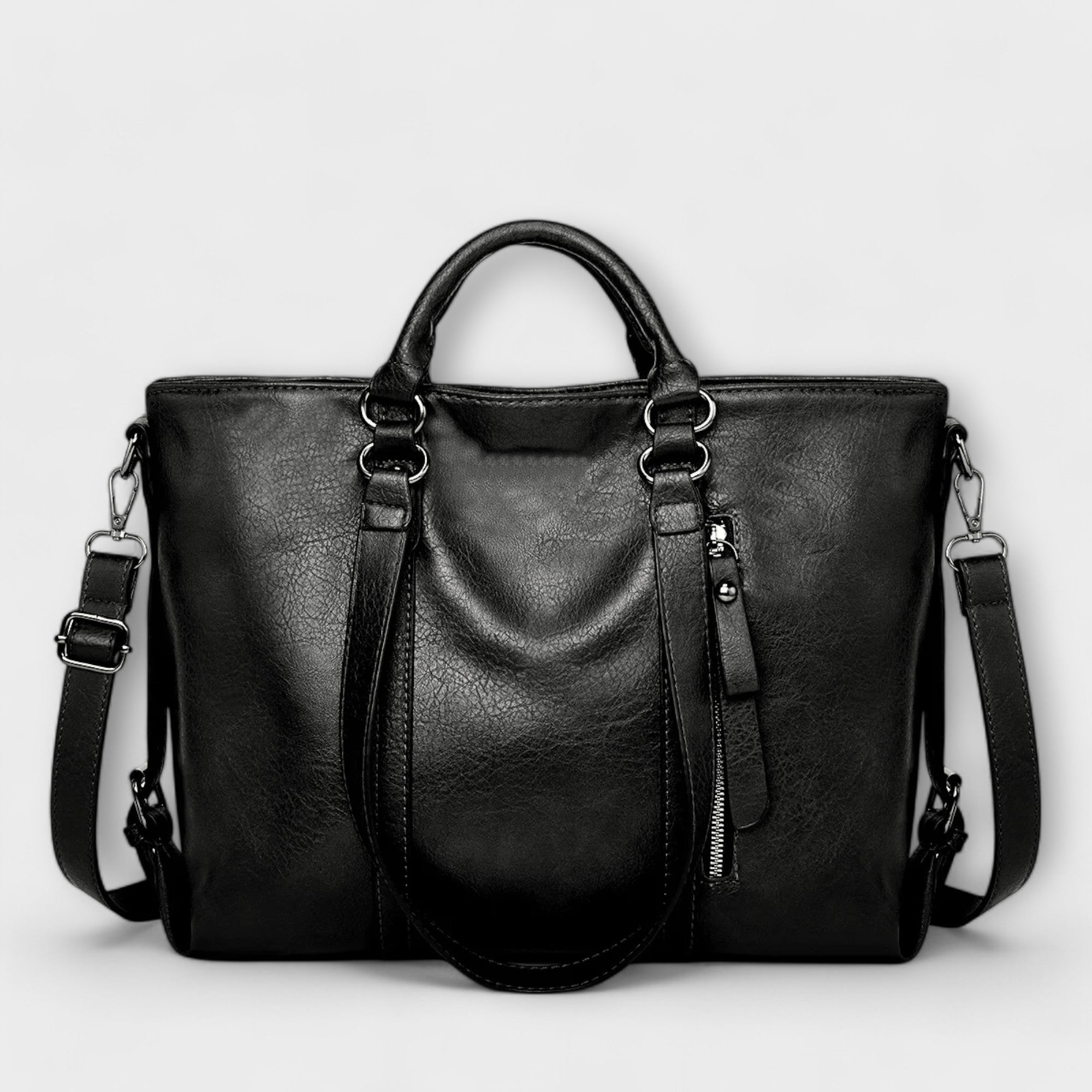 Olivia - Luxe Spacious Leather Bag