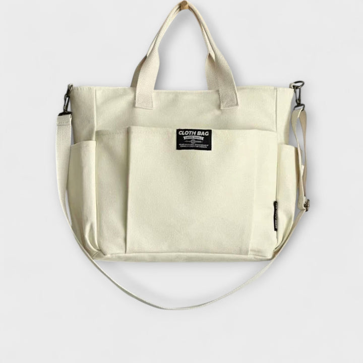 Olivia - Canvas Tote Bag with Sleek Design