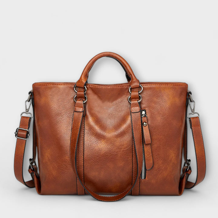 Olivia - Luxe Spacious Leather Bag