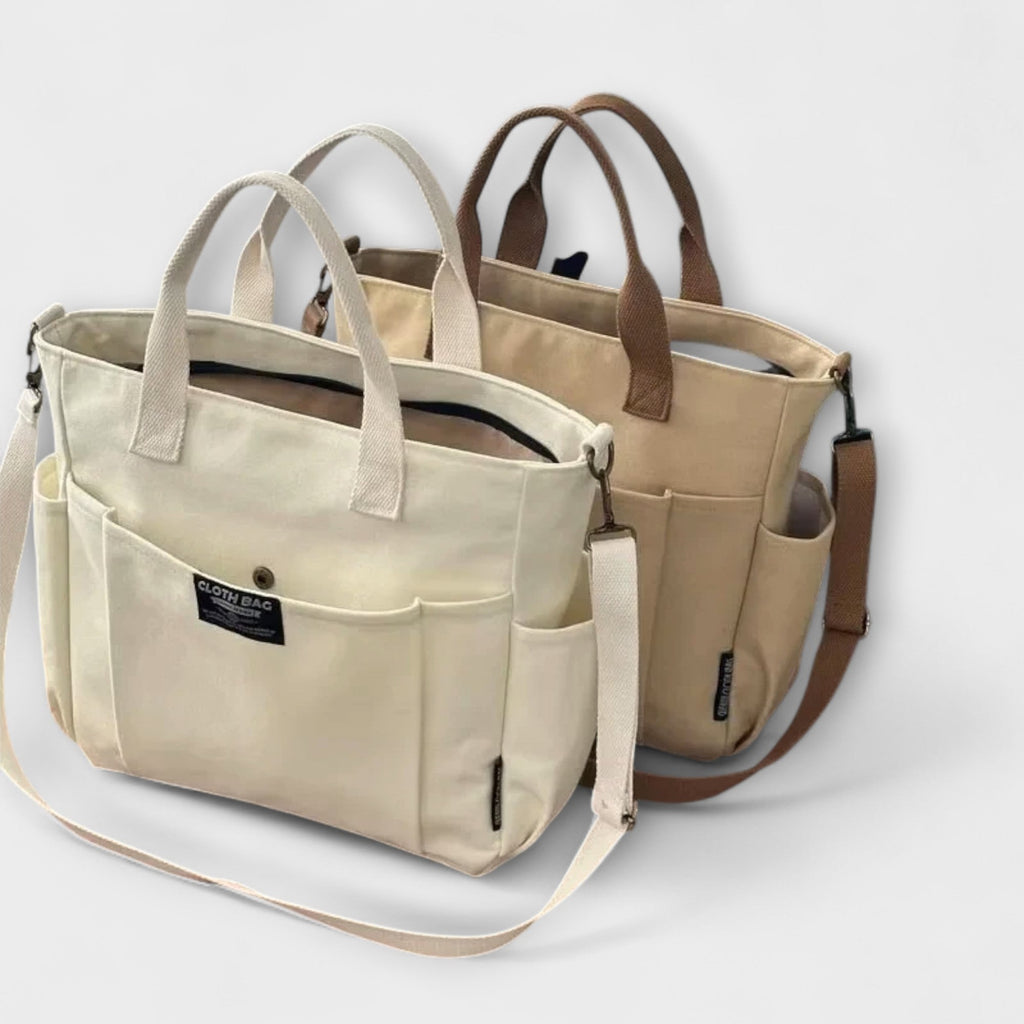 Olivia - Canvas Tote Bag with Sleek Design