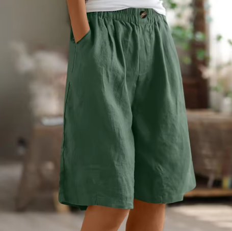 Zyla – Casual Linen Shorts