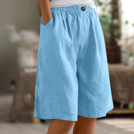 Zyla – Casual Linen Shorts
