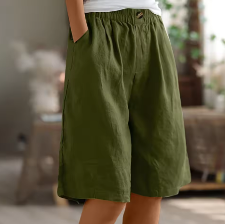 Zyla – Casual Linen Shorts