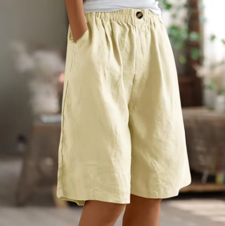 Zyla – Casual Linen Shorts