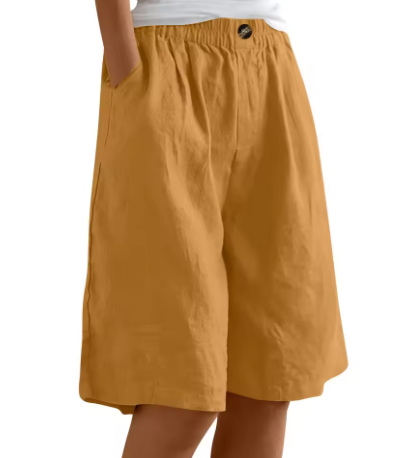 Zyla – Casual Linen Shorts