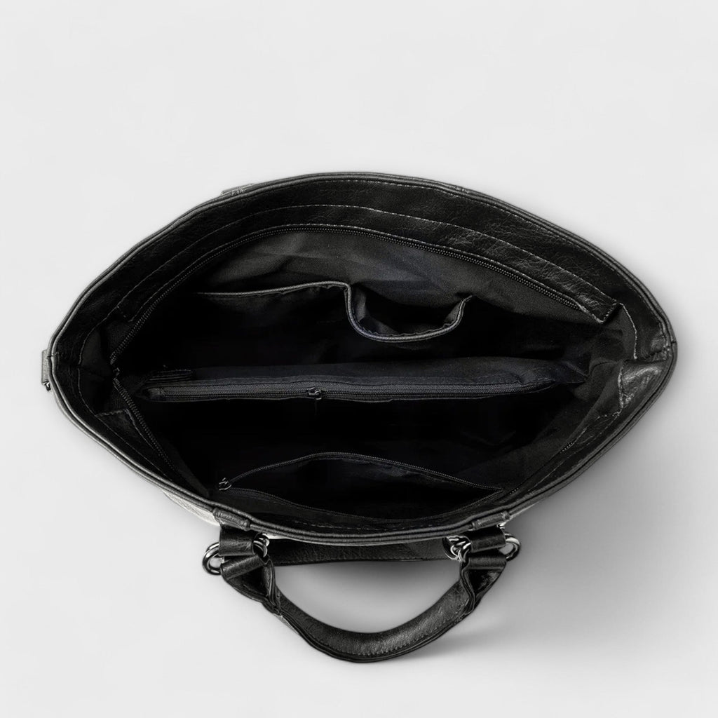 Olivia - Luxe Spacious Leather Bag