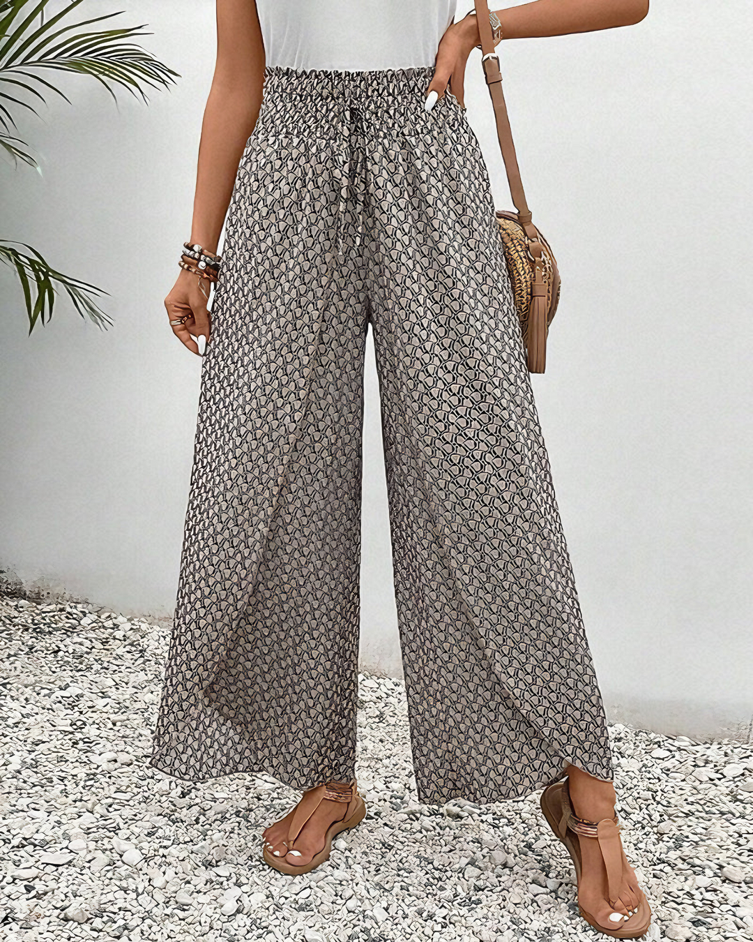 Jessica | Casual Wide Leg Pants