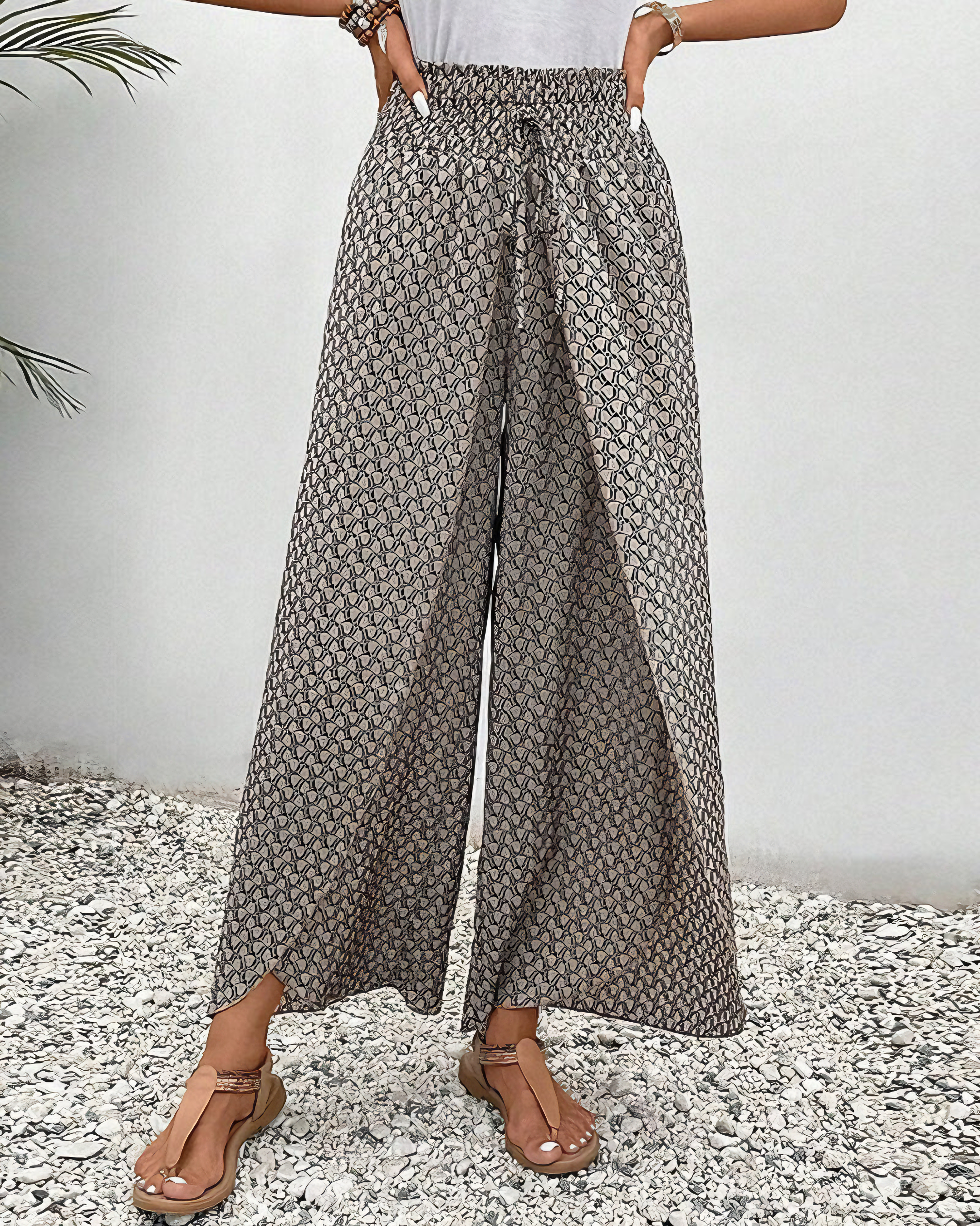 Jessica | Casual Wide Leg Pants