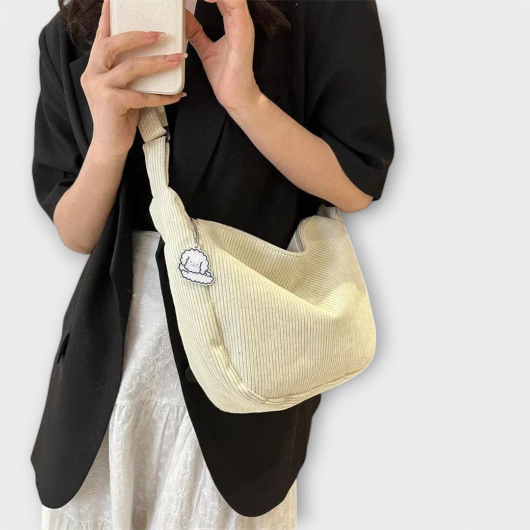 "Women's Cordura Crossbody Bags" can be rewritten as "Women's Cordura Fabric Crossbody Bags".
