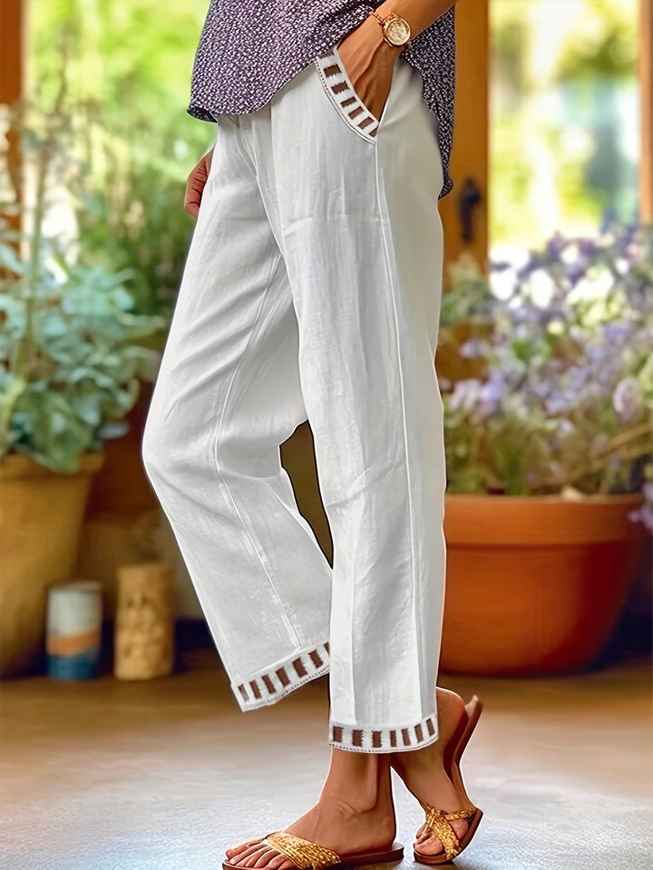 Wren | Casual Short Pants with Ribbed Finishes