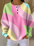 Vera | Geometric Abstract Pattern Sweater