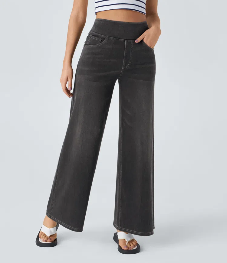 Solène – Wide Leg Jeans, Relaxed Fit