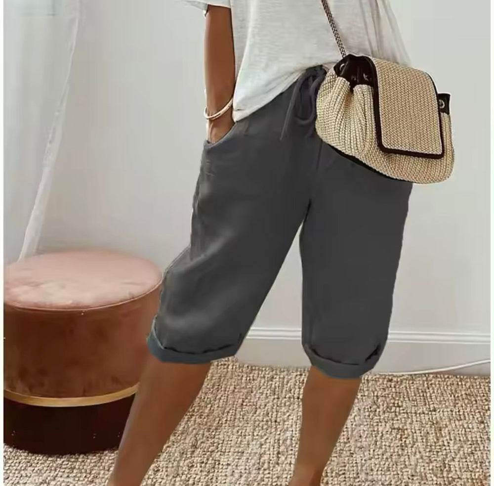 Janet – Linen Shorts