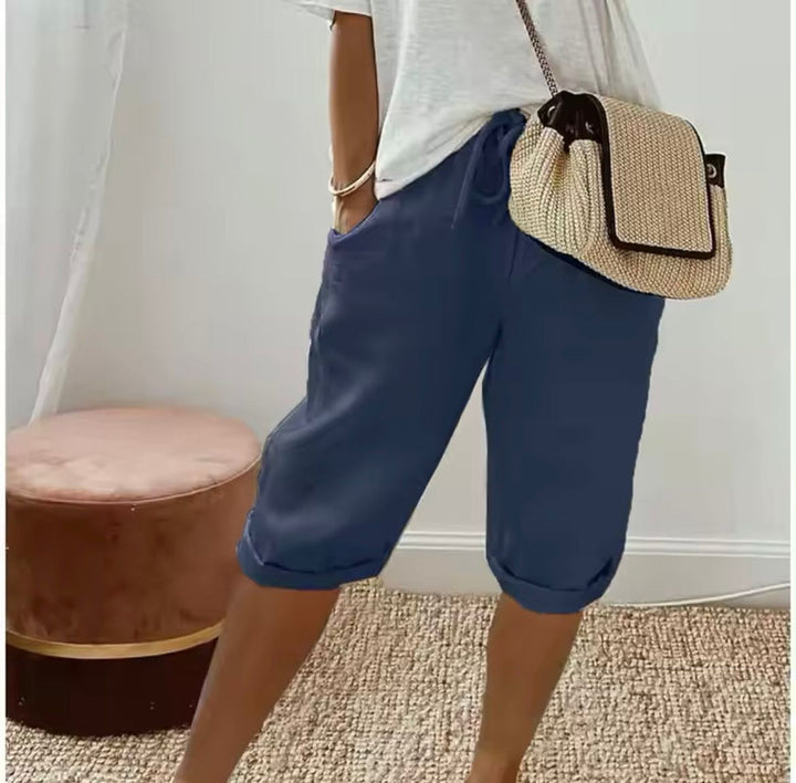 Janet – Linen Shorts
