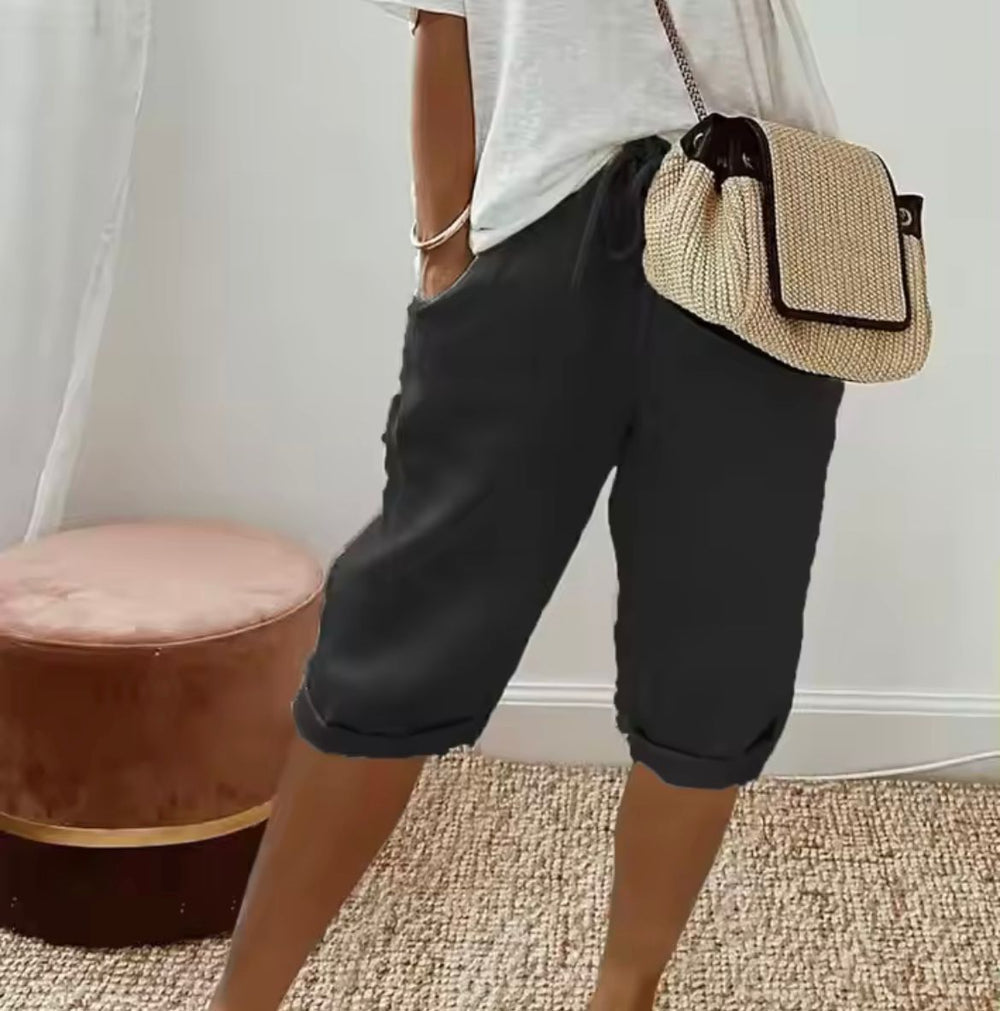 Janet – Linen Shorts